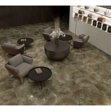 Керамогранит Primavera Empressa Brown carving 60х60 см CR109