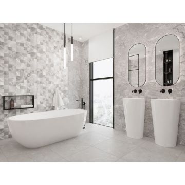 Керамогранит Primavera Miracle Silver carving 60х60 см CR111