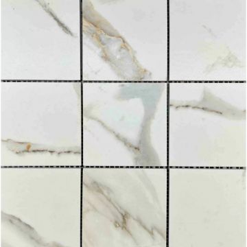 Мозаика Velsaa (Велсаа) Mosaic Satvario Gold Satin 30x30 см (чип 9.5х9.5)