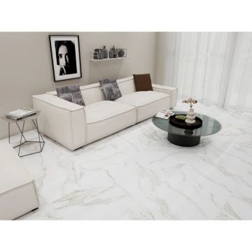 Керамогранит Velsaa (Велсаа) Statuario Eva Brown Satin 60x60 см, RP-208109