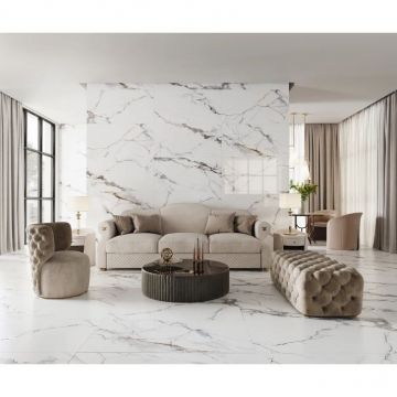 Керамогранит Dogma (Догма) Project Antibacterial Calacatta Macchia Vecchia Levigato Rettificato 60x120 см (DPA601205)