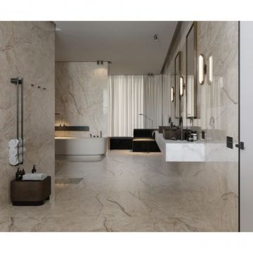 Керамогранит Dogma (Догма) Project Antibacterial Crema Cappuccino Levigato Rettificato 60x120 см (DPA601203)