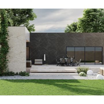 Керамогранит Dogma (Догма) Project Antibacterial Marquina Dark Soft Rettificato 60x120 см (DPA601206)