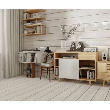 Керамогранит Dogma (Догма) Project Antibacterial Ottawa Bianco Levigato Rettificato 20x120 см (DPA201204L)