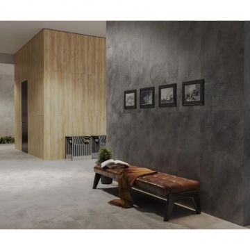 Керамогранит Dogma (Догма) Project Antibacterial Urban Black Matt Rettificato 60x120 см (DPA601209M)