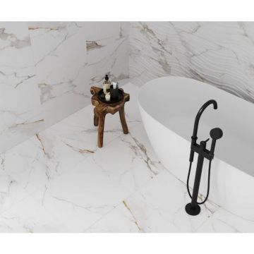 Керамогранит Dogma (Догма) Smart Calacatta Macchia Vecchia Natural Rettificato 60x60 см (DSM606001N)