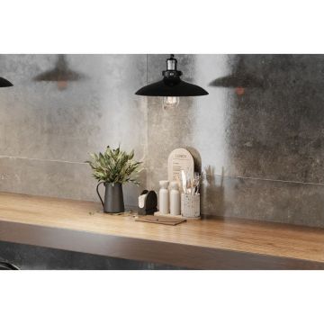 Керамогранит Dogma (Догма) Project Antibacterial Garage Steel Silk Natural Rettificato 60x120 см (DPA601235SN)