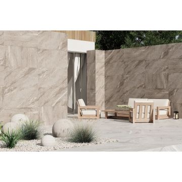 Керамогранит Dogma (Догма) Project Antibacterial Yard Moka Anti-slip Rettificato 60x120 см (DPA601238R11)