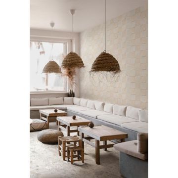 Керамогранит Ragno Marazzi (Рагно Марази) Eterna Arena Struttura Quadro 3D ректификат 30x90 см, R8HV