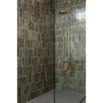 Керамогранит Ragno Marazzi (Рагно Марази) Gleeze Grigio Glossy 5x15 см, R8HS