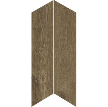 Керамогранит Ragno Marazzi (Рагно Марази) Ossimori Marrone Chevron 11x54 см, R9ST