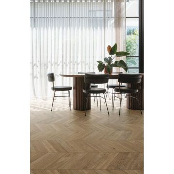 Керамогранит Ragno Marazzi (Рагно Марази) Ossimori Marrone Chevron 11x54 см, R9ST
