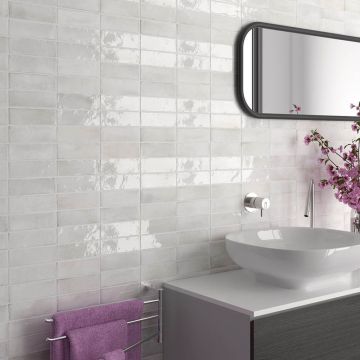 Керамогранит Equipe Coco white glossy 5х15 см