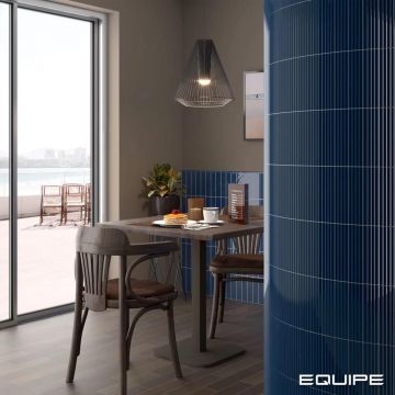 Керамическая плитка декор Equipe (Эквип) Costa nova onda naval glossy 5х20 см, глянцевая