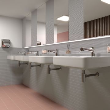 Керамическая плитка декор Equipe (Эквип) Costa nova praia white glossy 5х20 см, глянцевая