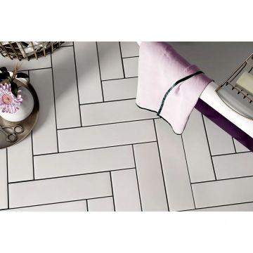 Керамогранит Equipe Stromboli white plume 9,2х36,83 см