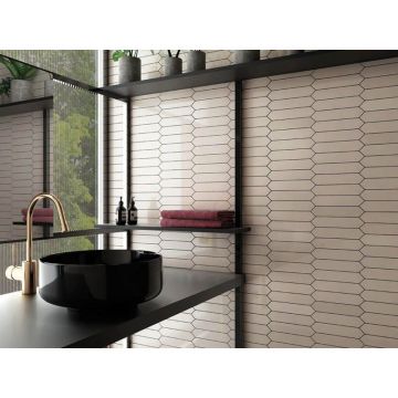 Настенная плитка Equipe (Эквип) Arrow Gardenia Cream 5x25 см