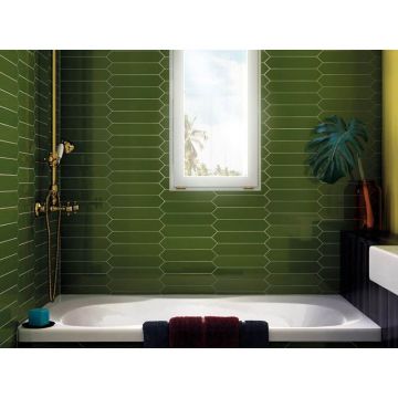 Настенная плитка Equipe (Эквип) Arrow Green Kelp 5x25 см