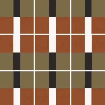 Керамогранит Equipe (Эквип) Bauhome Band Warm 20x20 см