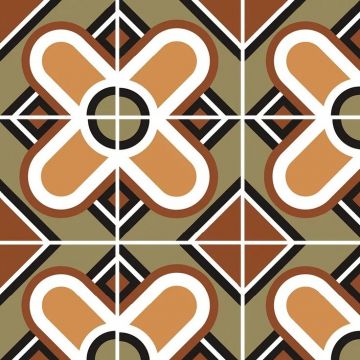 Керамогранит Equipe (Эквип) Bauhome Blume Warm 20x20 см