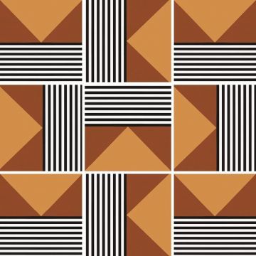 Керамогранит Equipe (Эквип) Bauhome Strich Warm 20x20 см