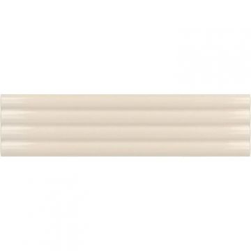 Настенная плитка Equipe (Эквип) Costa Nova Onda Beige Pale Glossy 5x20 см, глянцевая