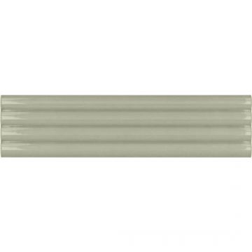 Настенная плитка Equipe (Эквип) Costa Nova Onda Tansy Green Glossy 5x20 см, глянцевая