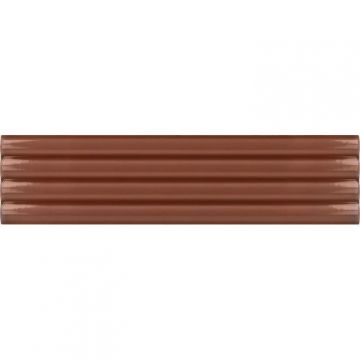 Настенная плитка Equipe (Эквип) Costa Nova Onda Terra Glossy 5x20 см, глянцевая