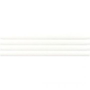 Настенная плитка Equipe (Эквип) Costa Nova Onda White Glossy 5x20 см, глянцевая