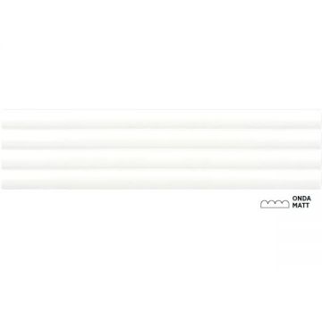 Настенная плитка Equipe (Эквип) Costa Nova Onda White Matt 5x20 см