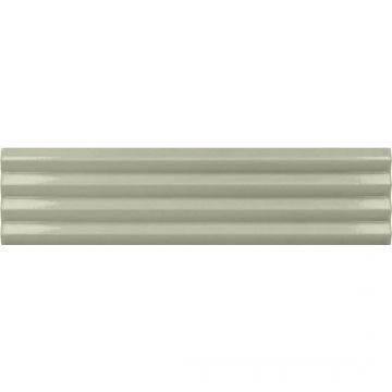 Настенная плитка Equipe (Эквип) Costa Nova Praia Tansy Green Glossy 5x20 см, глянцевая