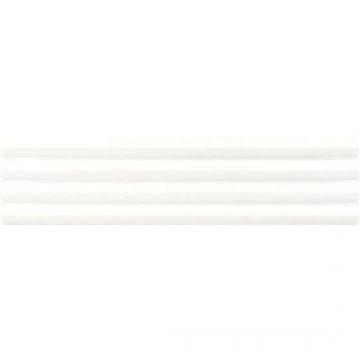 Настенная плитка Equipe (Эквип) Costa Nova Praia White Glossy 5x20 см, глянцевая
