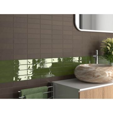 Керамогранит Equipe (Эквип) Fango Choco 5x15 см