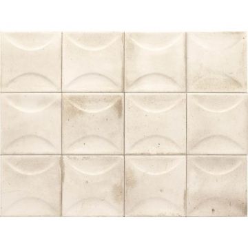 Настенная плитка Equipe (Эквип) Hanoi Arco White 10x10 см