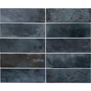 Настенная плитка Equipe (Эквип) Hanoi Blue Night 6,5x20 см