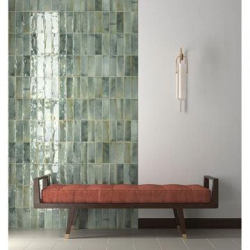 Настенная плитка Equipe (Эквип) Hanoi Celadon 6,5x20 см