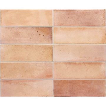 Настенная плитка Equipe (Эквип) Hanoi Pink 6,5x20 см