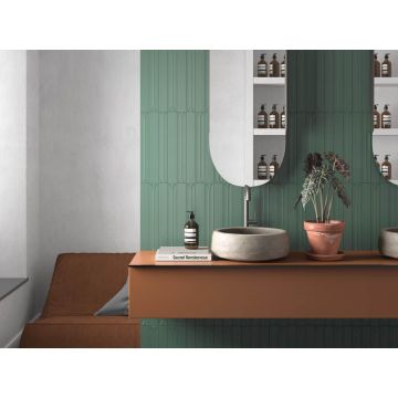 Настенная плитка Equipe (Эквип) Hopp Bro Green 5x40 см