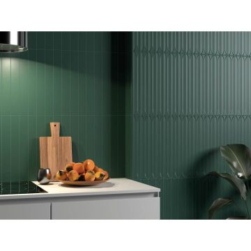 Настенная плитка Equipe (Эквип) Hopp Bro Laurel Green 5x40 см