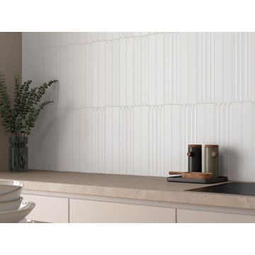 Настенная плитка Equipe (Эквип) Hopp Bro White 5x40 см