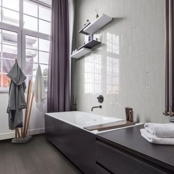 Настенная плитка Equipe (Эквип) Island Frame White 6,5x20 см