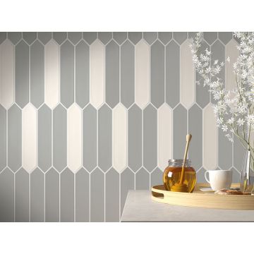 Настенная плитка Equipe (Эквип) Lanse Gray 5x25 см