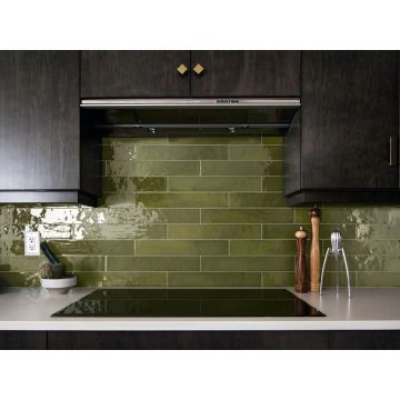 Настенная плитка Equipe (Эквип) Manacor Basil Green 6,5x40 см