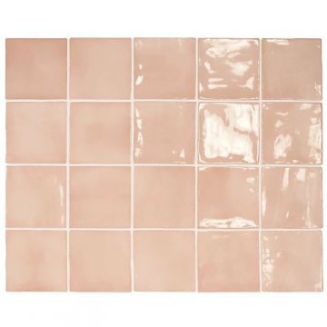 Настенная плитка Equipe (Эквип) Manacor Blush Pink 10x10 см