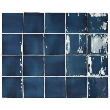 Настенная плитка Equipe (Эквип) Manacor Ocean Blue 10x10 см