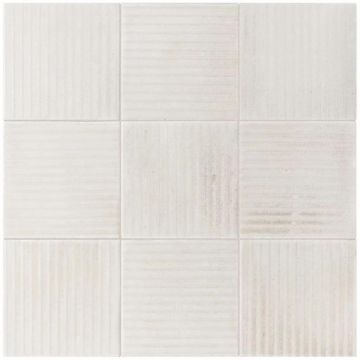Керамогранит Equipe (Эквип) Raku Line White 10x10 см