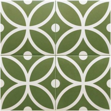 Керамогранит Equipe (Эквип) Rivoli Bergen Verde 20x20 см