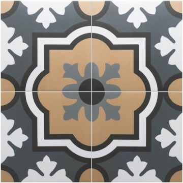 Керамогранит Equipe (Эквип) Rivoli Monaco Gris 20x20 см