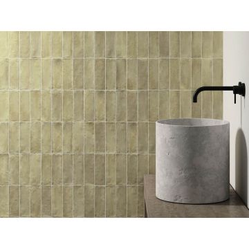 Настенная плитка Equipe (Эквип) Sabbia Weald Green 6,5x20 см