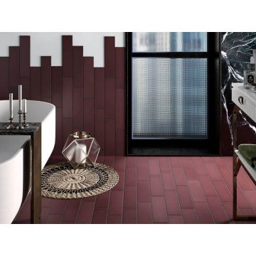 Керамогранит Equipe (Эквип) Stromboli Oxblood 9,2x36,8 см